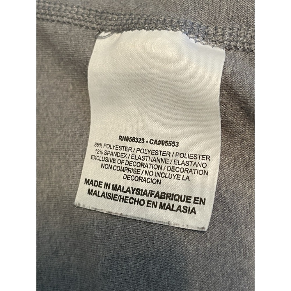Nike Running Element Men's Medium Gray Reflective 1/4 Zip Shirt 504606-008 - Picture 7 of 8